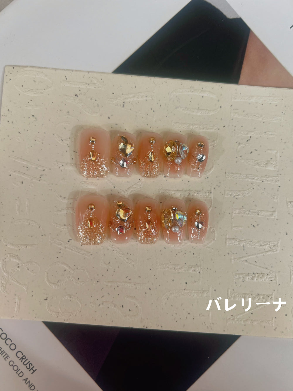 03 手作りネイルチップ - Vernailiquea