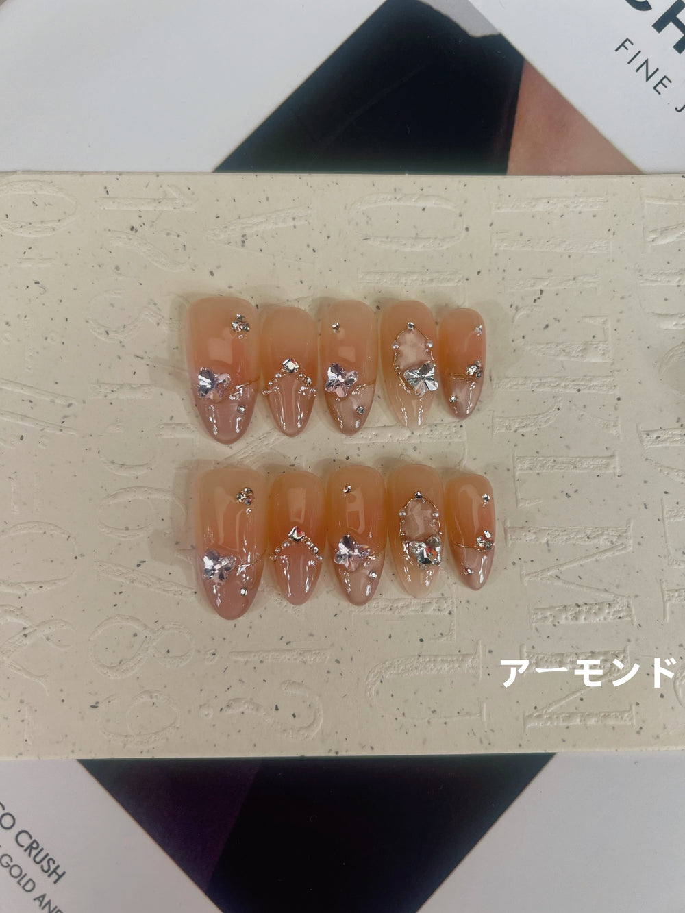 09 手作りネイルチップ - Vernailiquea