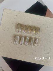 手作りネイルチップ10個