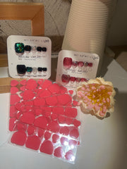 👑ピンク粘着グミ(業界のクイーン👸🏻)フットネイル