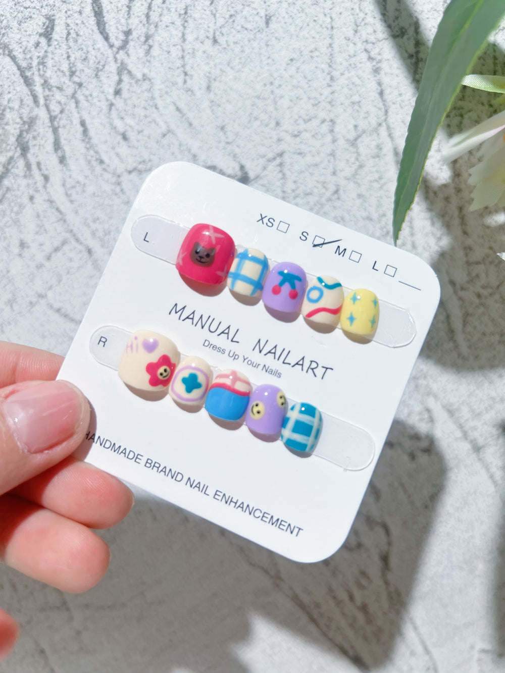 子供用ネイルチップ 02 - Vernailiquea