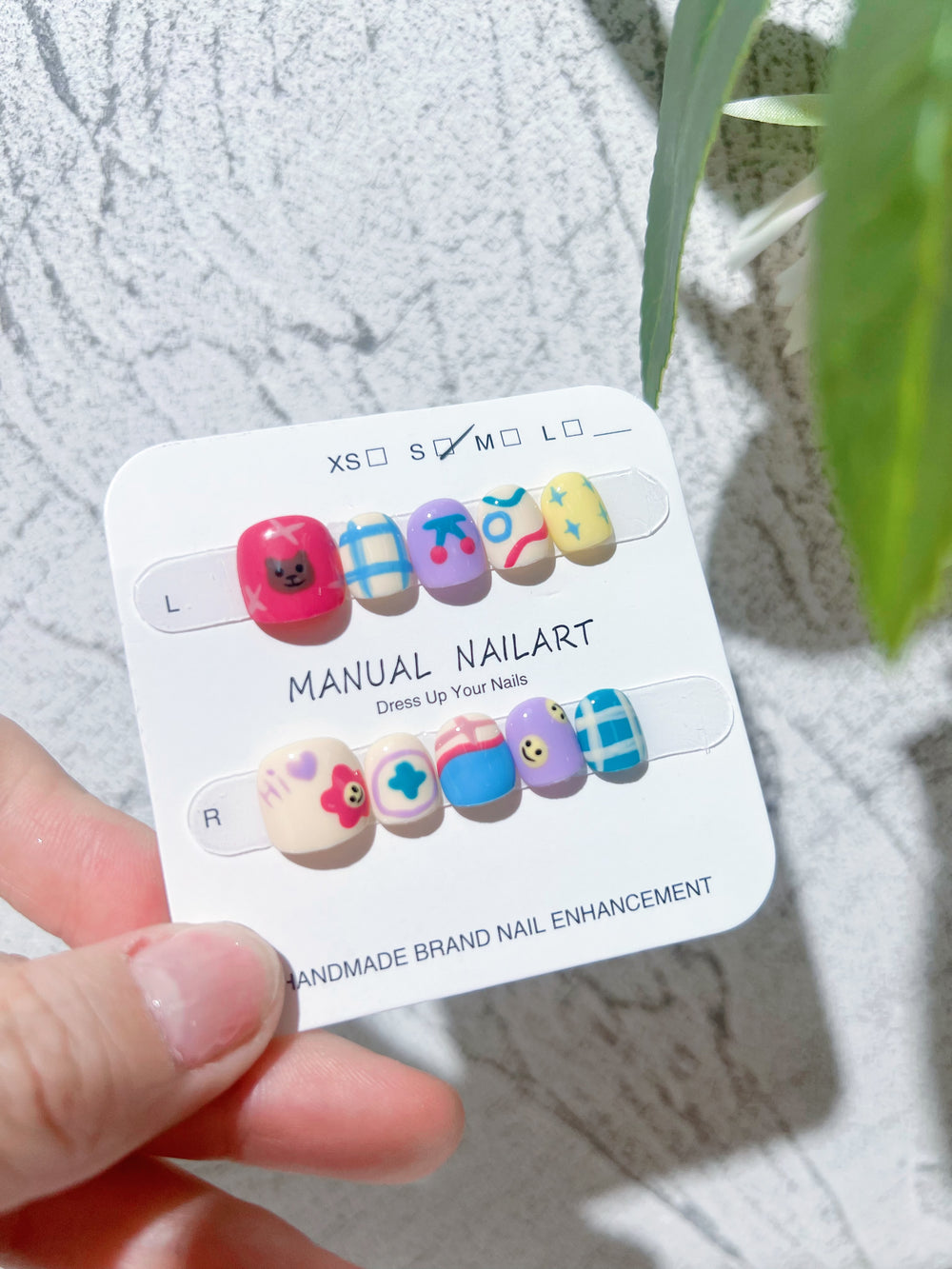 子供用ネイルチップ 02 - Vernailiquea