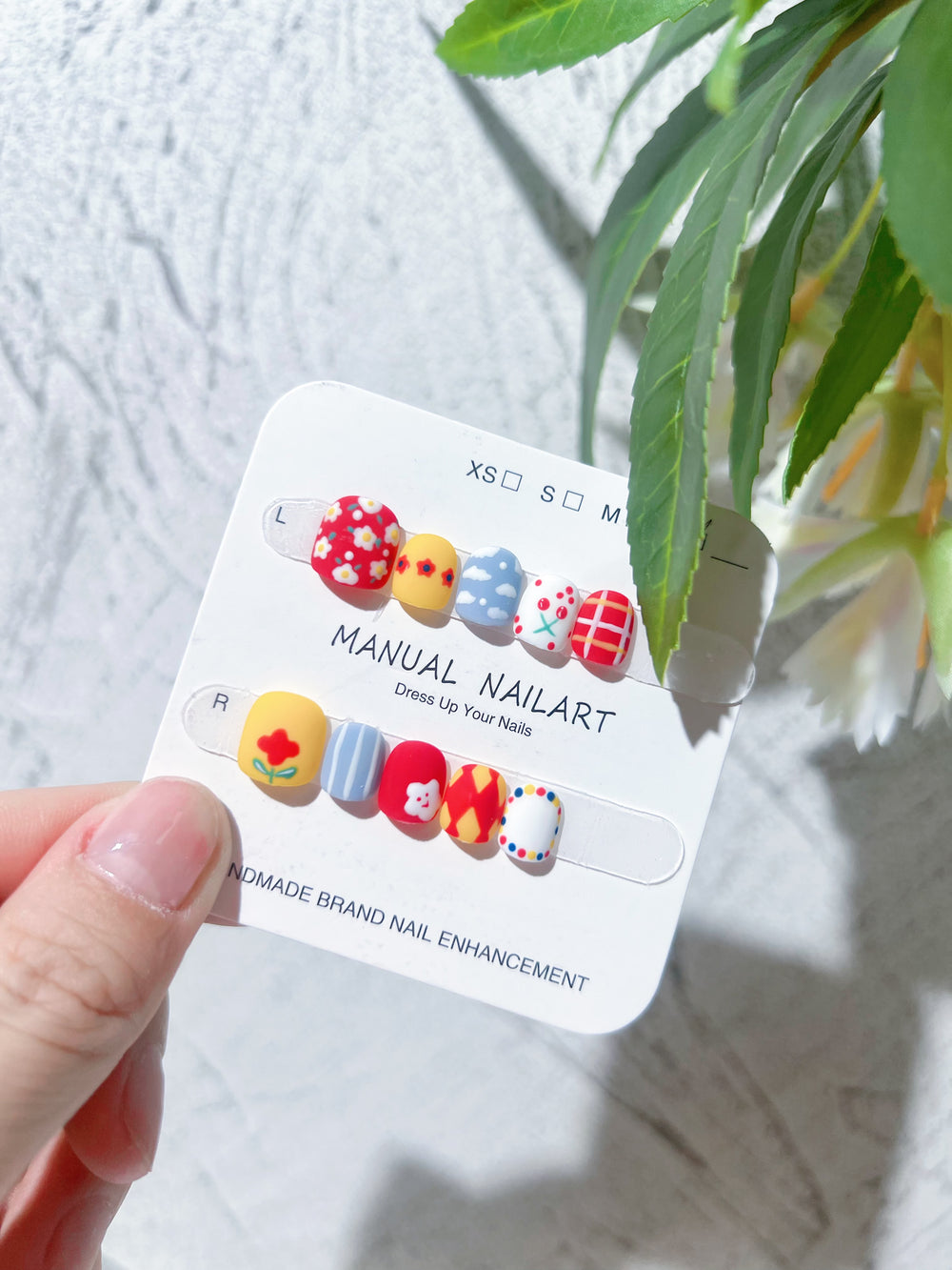 子供用ネイルチップ 01 - Vernailiquea