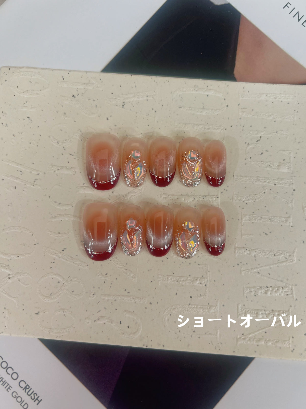 19 手作りネイルチップ - Vernailiquea