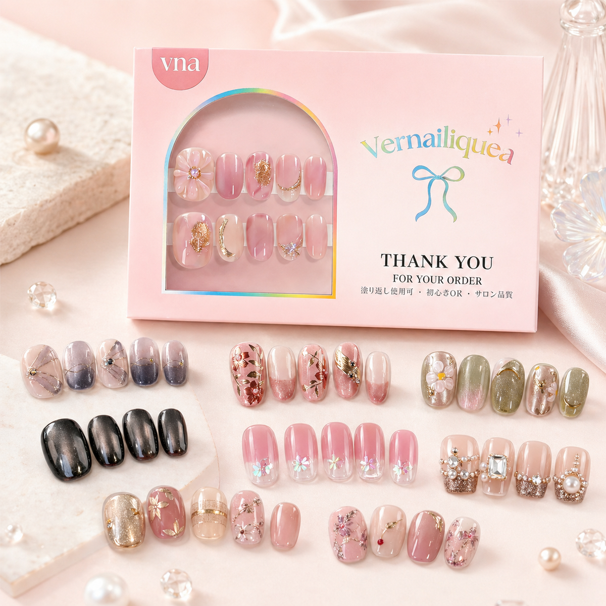 VNA Handmade Press-On Nail Collection - VerNailiqueA