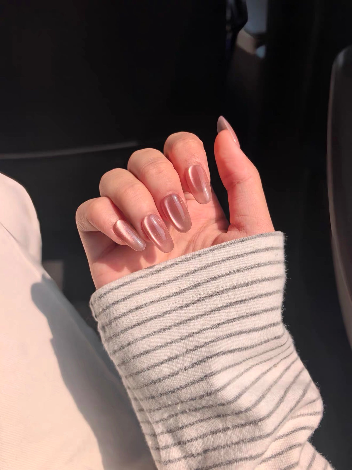 Warm autumn nails