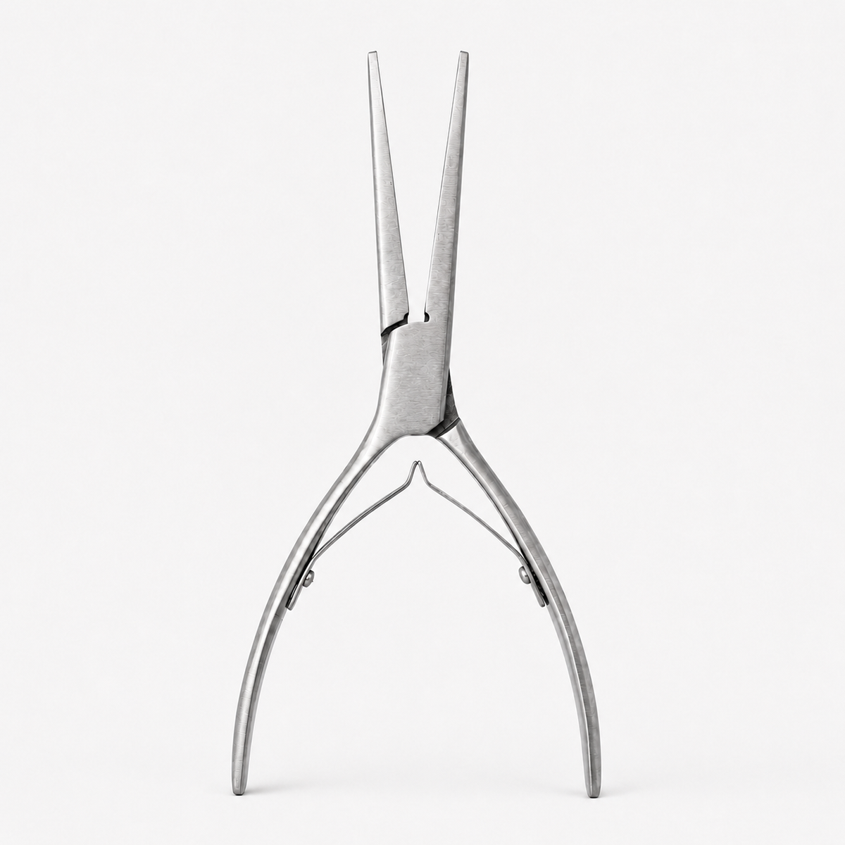 Square nail pinch tool and straight pinch tweezer set