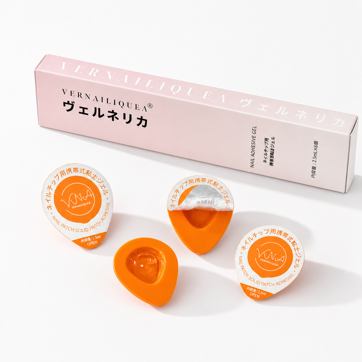 VNA Portable Solid Gel for Press-On Nails - Vernailiquea