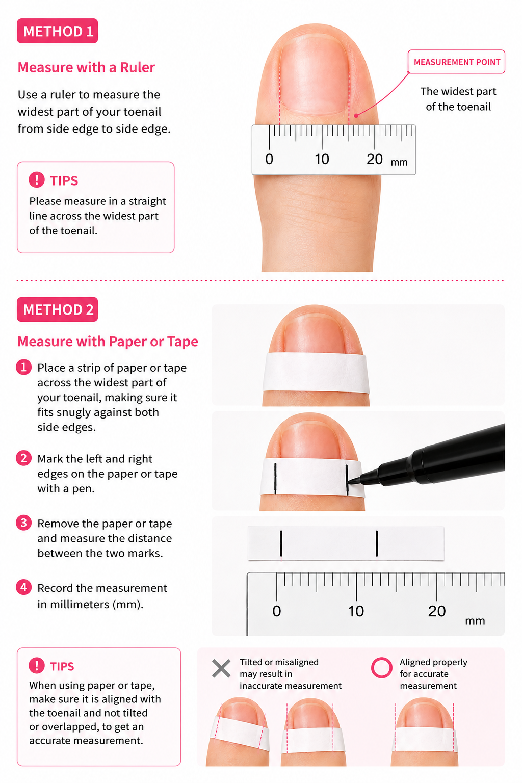 Measure the width